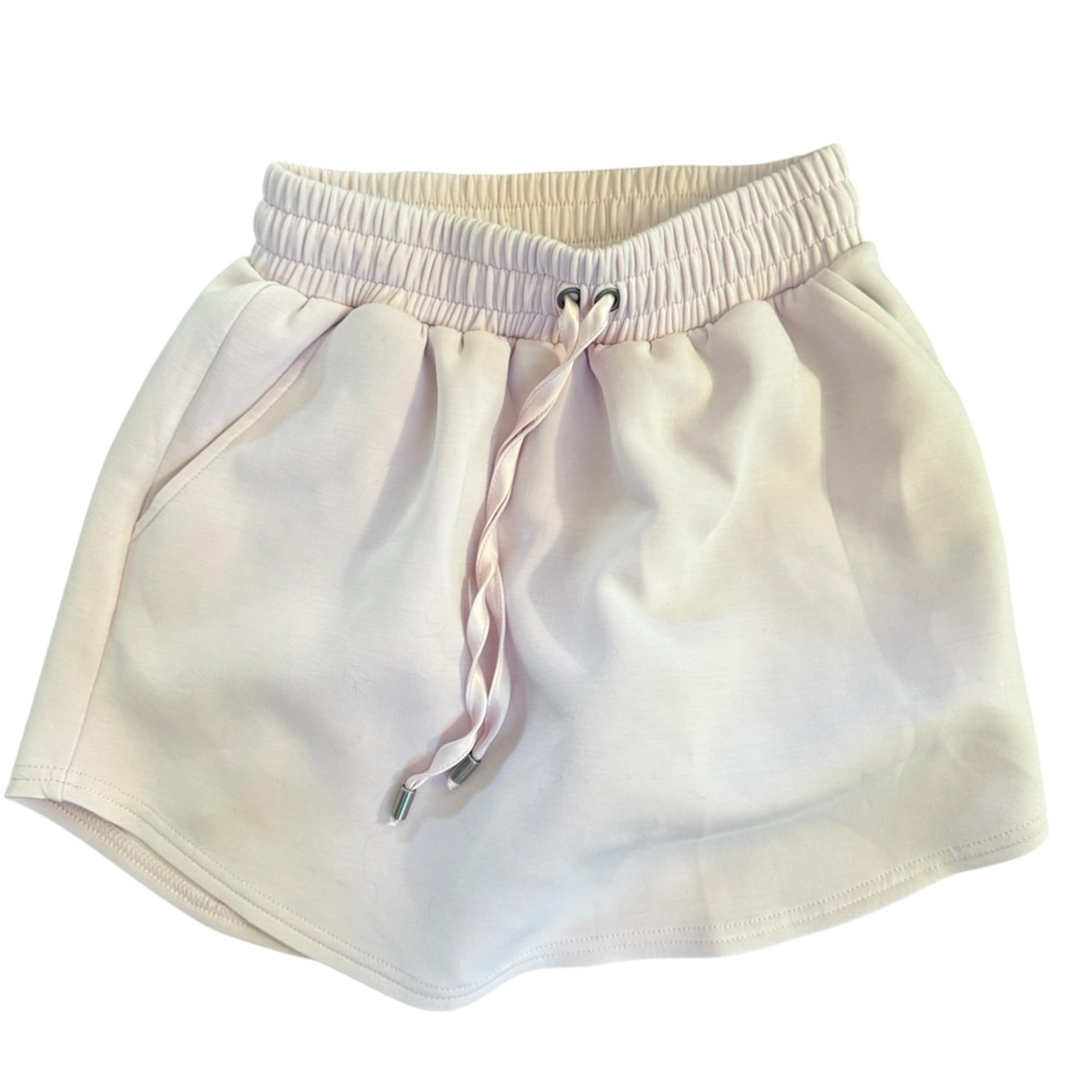 As Revival Pink Women's Drawstring Elastic Waist Skort